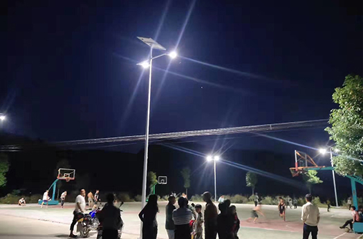 الصين الشمسية أدى ضوء الشارع مشروع الإضاءة الريفية