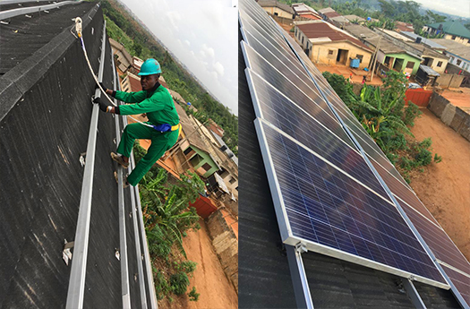 نظام طاقة شمسية نيجيري خارج الشبكة 25 كيلو وات-تعليقات مشروع الفندق