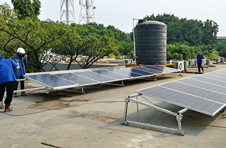 مشروع نظام طاقة شمسية 20 كيلو وات للمطاعم في إندونيسيا