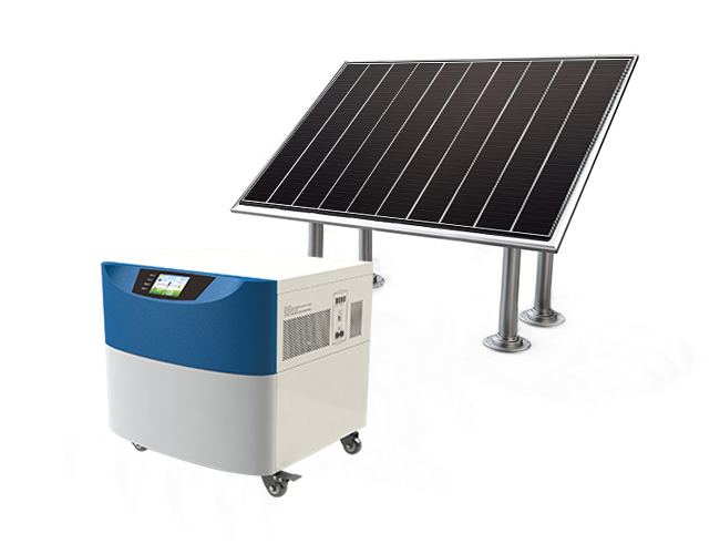 مولد طاقة شمسية بشاشة تعمل باللمس عالية الأداء