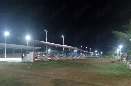 مشروع الإضاءة الشمسية حديقة بيرو الناس