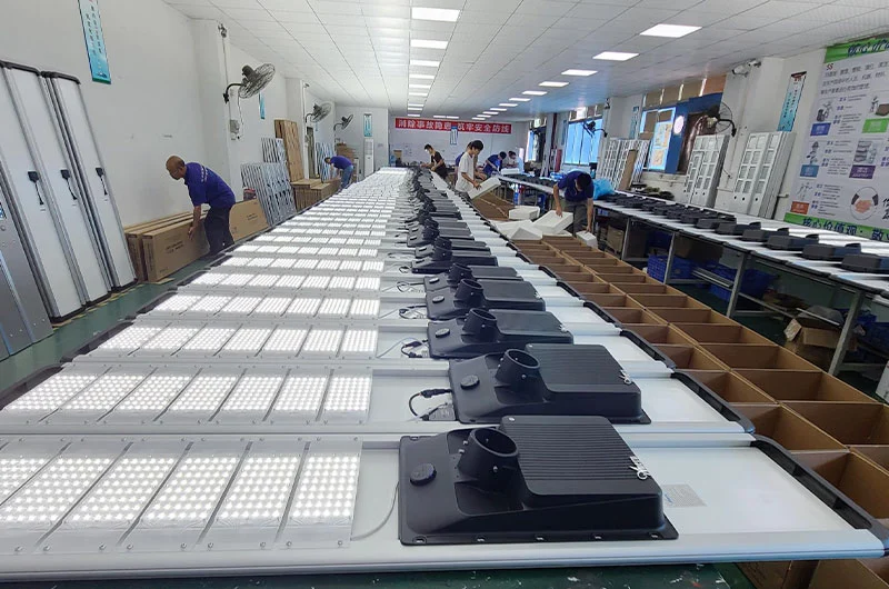 مصنع ضوء الشارع بالطاقة الشمسية