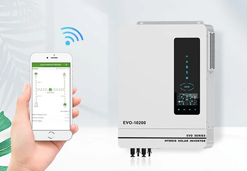 وظيفة واي فاي لمراقبة عن بعد حالة تشغيل المنتج في الوقت الحقيقي.