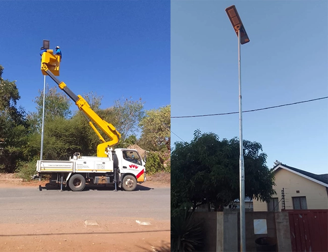 الكل في واحد المتكاملة الشمسية أدى ضوء الشارع