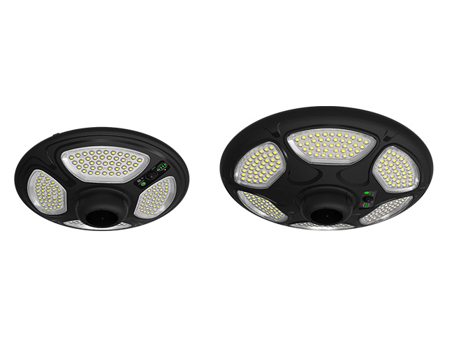 أضواء حديقة شمسية دائرية
