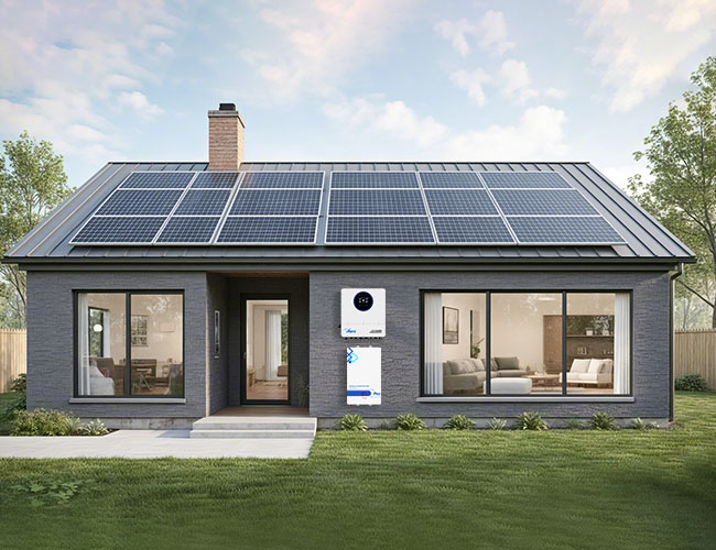 محول شمسي أحادي الطور 6kw