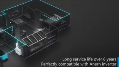 بطارية ليثيوم شمسية LiFePO4 مثبتة على الحائط 100 أمبير 200 أمبير 300 أمبير في الساعة 300 أمبير في الساعة V (من)
