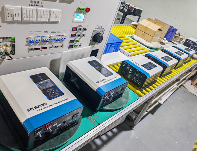 محول شمسي منقسم ذو تردد منخفض خارج الشبكة