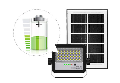 أضواء الفيضانات الأمن الشمسي