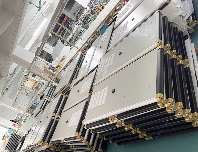 مصباح شارع شمسي الكل في الطاقة الشمسية 60 واط 80 واط